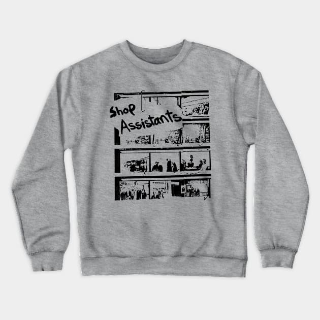 Shop Assistants / Indiepop Band Crewneck Sweatshirt by CultOfRomance